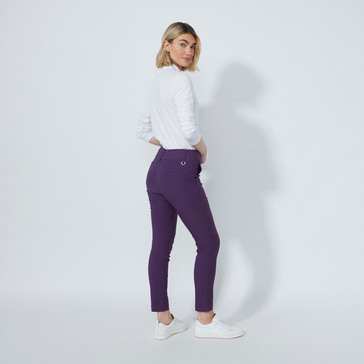 Daily Sports Abstract Fusion Magic Dark Purple Pants (Multiple Lengths)