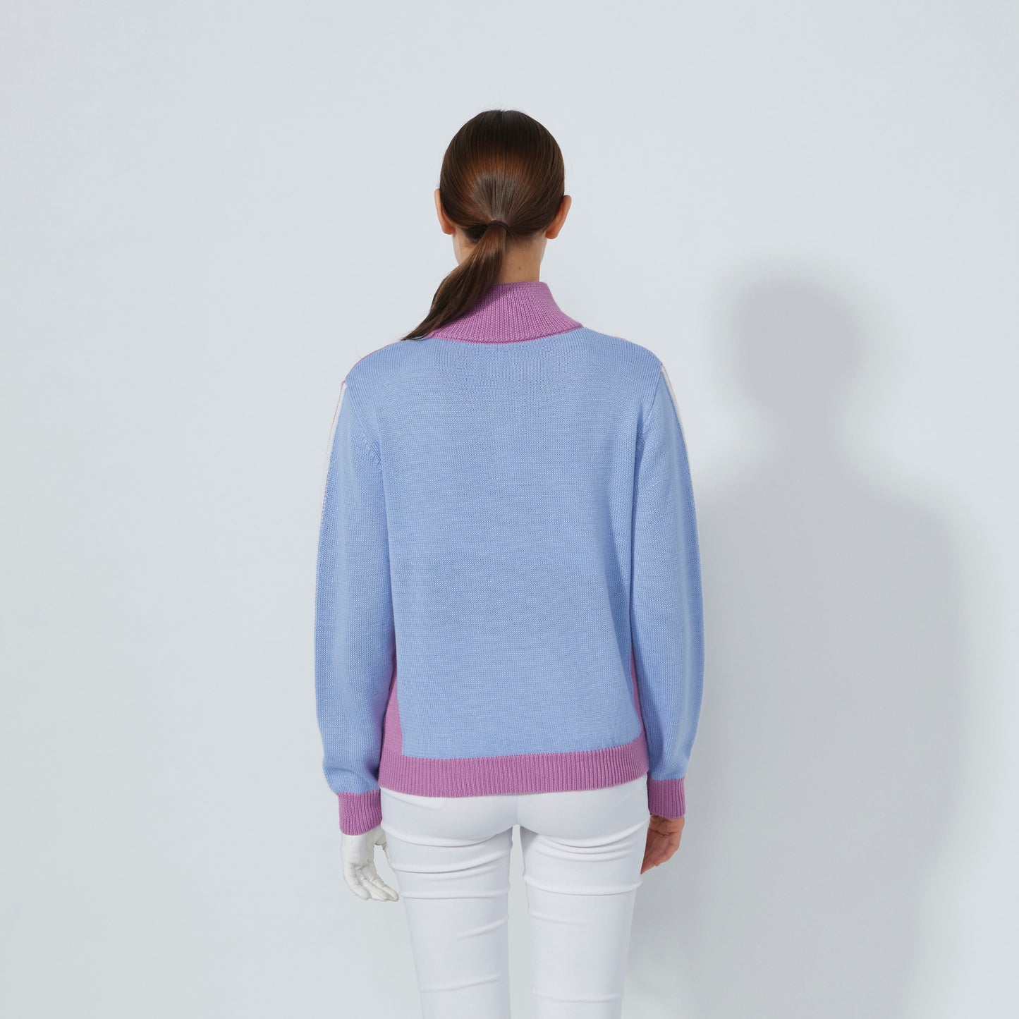 Daily Sports Abstract Fusion Multi-Striped Long Sleeve Pullover Lined