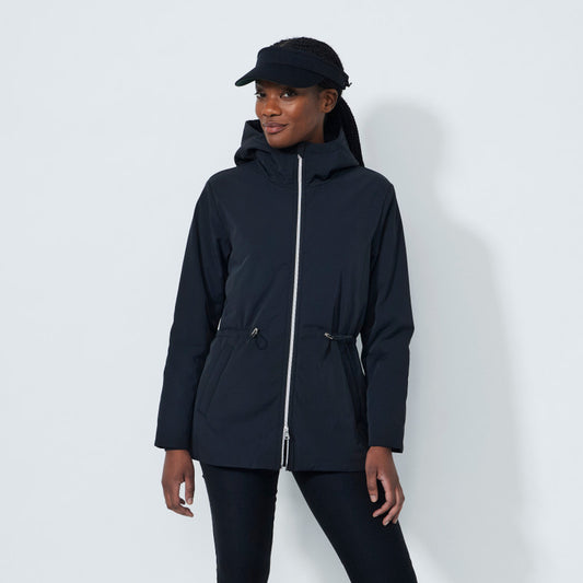 Daily Sports Abstract Fusion Black Drawcord Wind Jacket