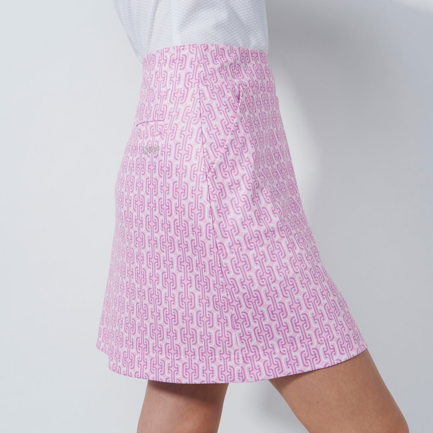 Daily Sports Abstract Fusion Printed Delusion Pink Skort (Multiple Lengths)