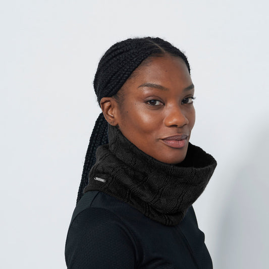 Daily Sports Abstract Fusion Cable Knit Neck Warmer