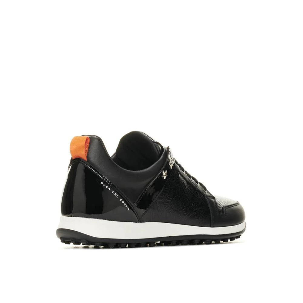 Duca Del Cosma MJ Black Golf Shoe