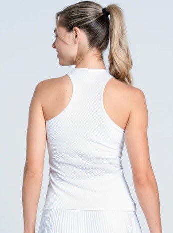 Lucky in Love Retro Revival Racer Back Tank Top