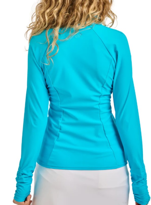 TZU TZU SARA CAPRI LONG SLEEVE TOP