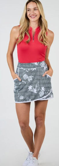 Sofibella Golf Colors Sweet Embroidery Skort 16"