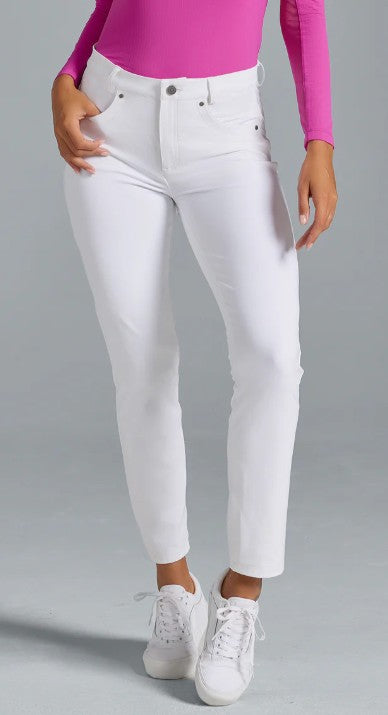 IBKUL 5 Pocket Performance Ankle Pant 28" (Multiple Colors)