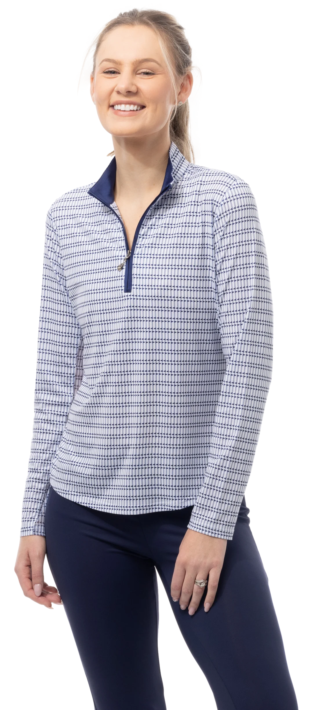 SanSoleil SOLCOOL Long Sleeve Mock