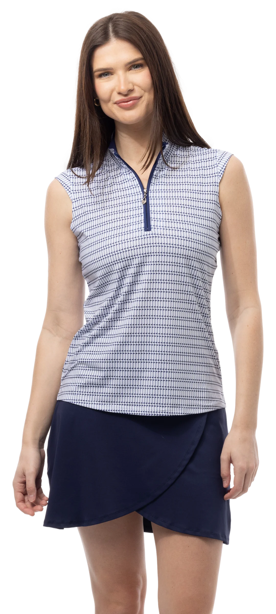 SanSoleil SOLCOOL Sleeveless Mock