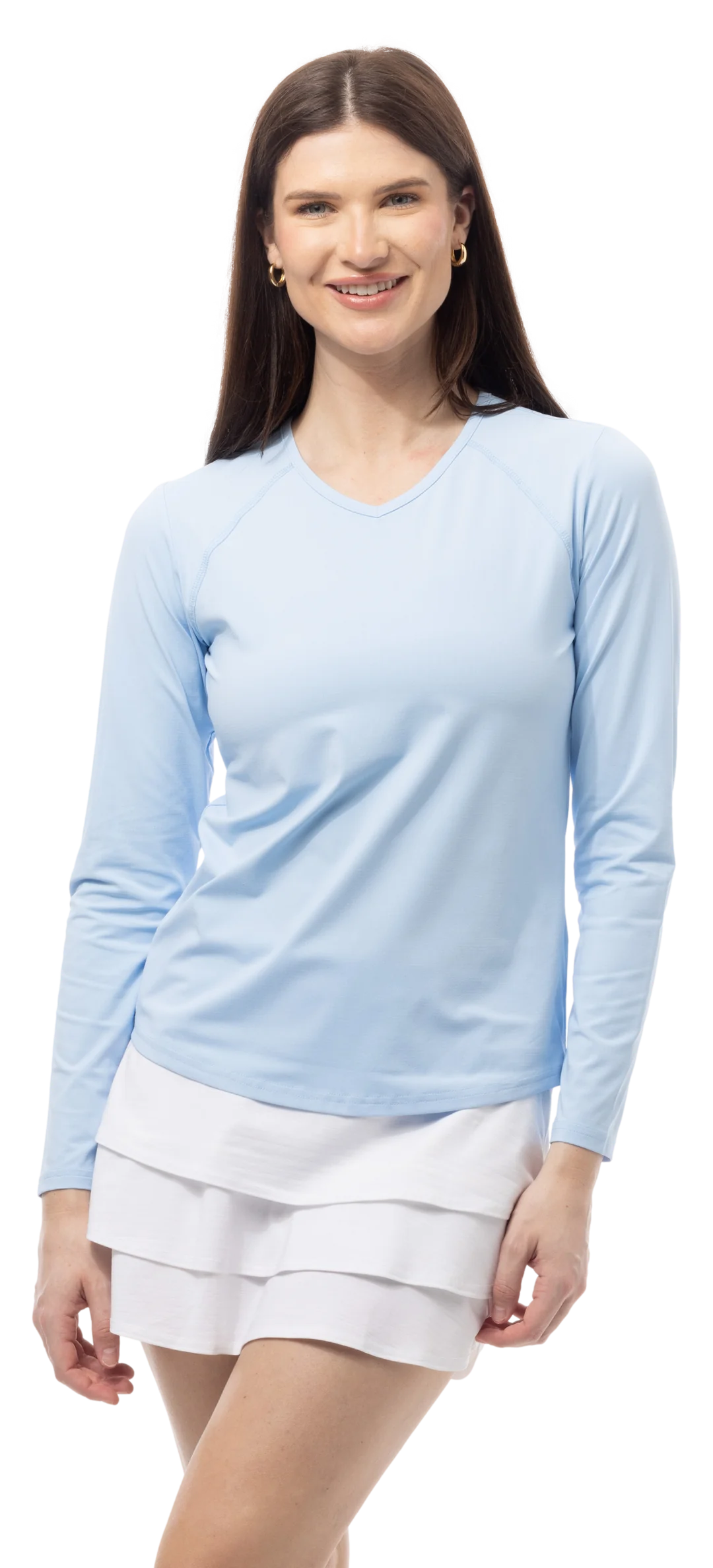 SanSoleil SolAir Cool Ultra-Mesh Long Sleeve Active Top (Multiple Colors)