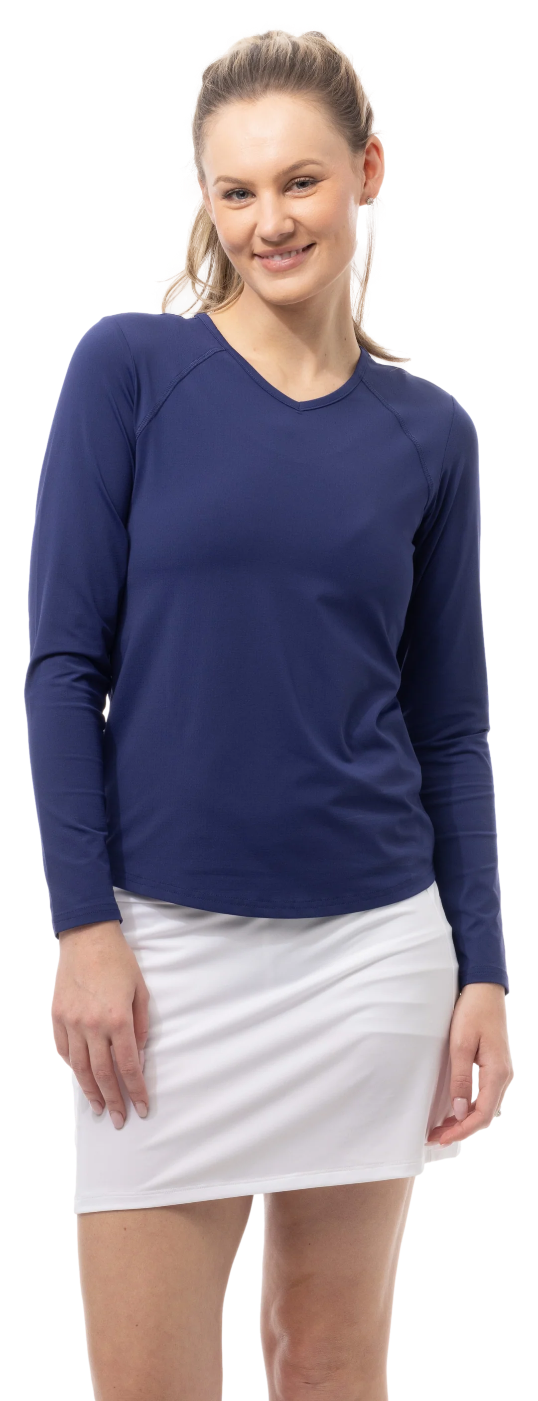 SanSoleil SolAir Cool Ultra-Mesh Long Sleeve Active Top (Multiple Colors)