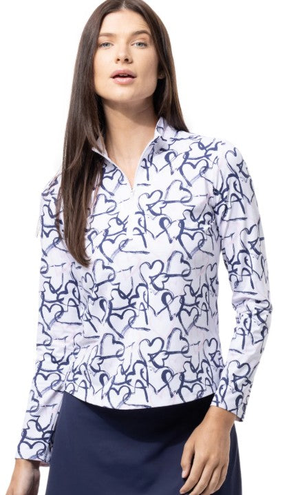 SanSoleil SolAir Cool Ultra-Mesh Long Sleeve Active Top (MULTIPLE COLORS)