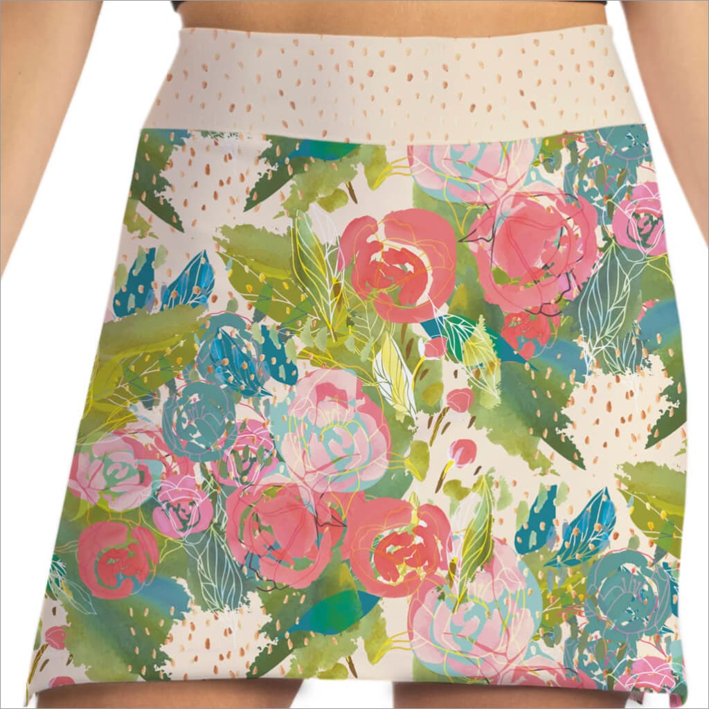 Skort Obsession A Rose is a Rose Skort 17"