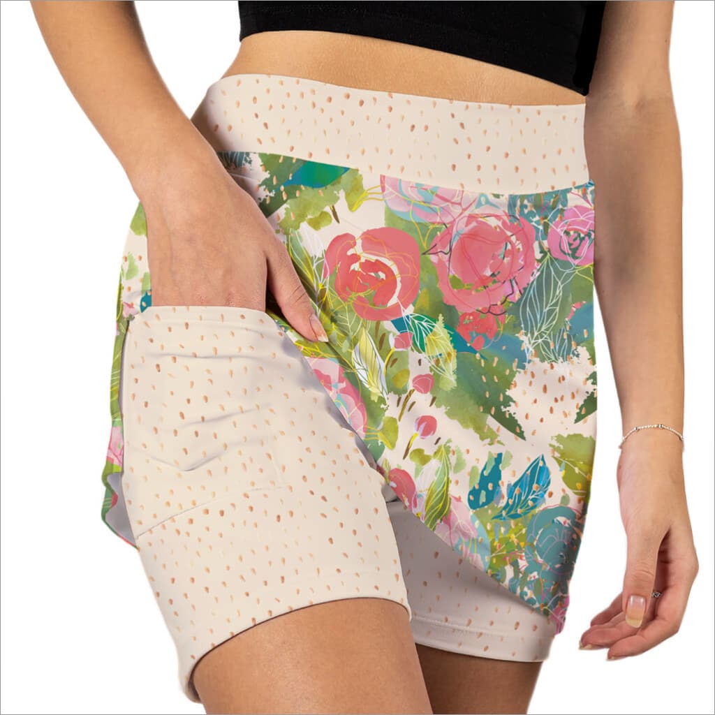 Skort Obsession A Rose is a Rose Skort 17"