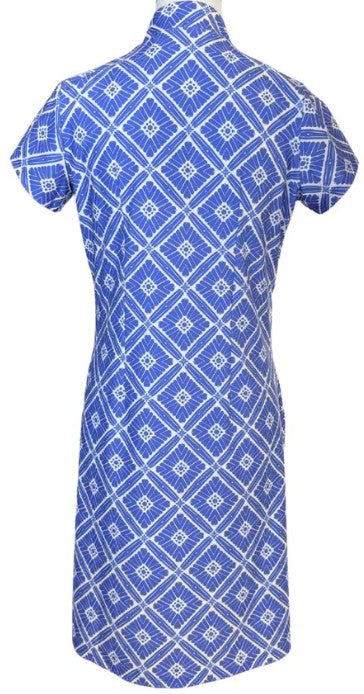Katherine Way Annapolis Cap Sleeve Polo Dress 35"