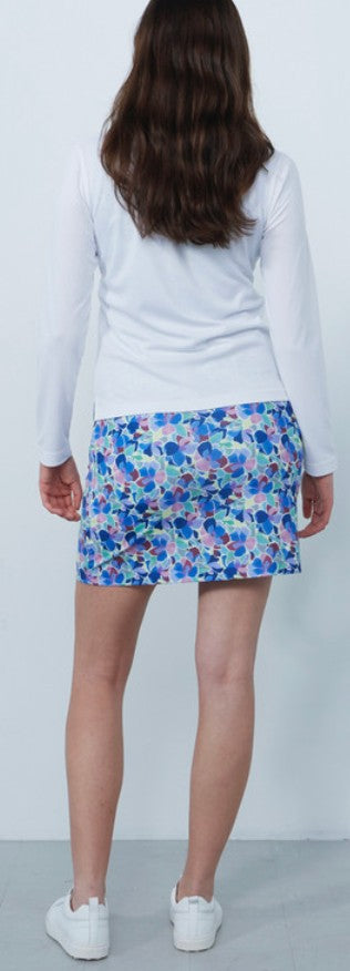 Daily Sports ARTIST Leafs Multi Color Print Skort 18"