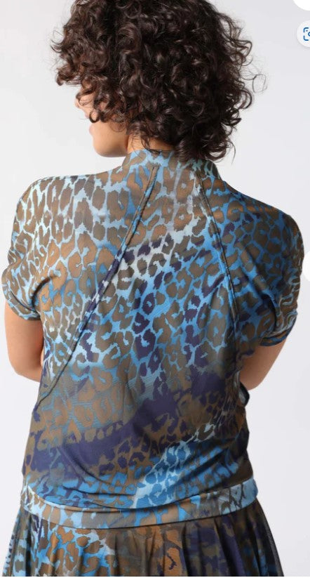 EPC Couture Ava Zip-Up Mesh Jacket