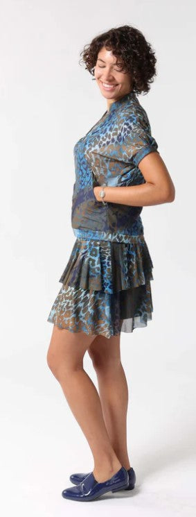 EPC Couture Ava Zip-Up Mesh Jacket