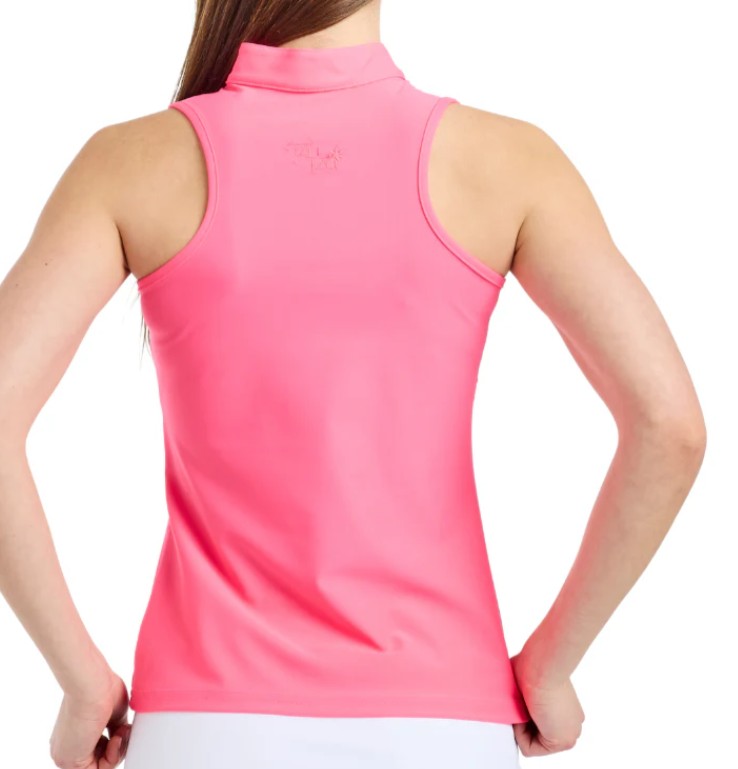 TZU TZU BELLA PUNCH MODIFIED RACERBACK SLEEVELESS TOP