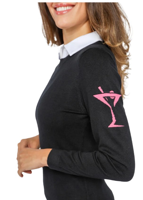 Golftini Martini Crewneck Sweater