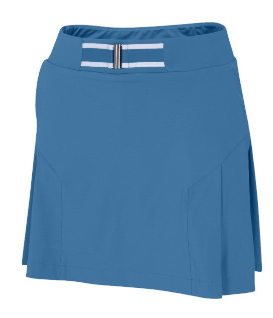 Greg Norman BLAKE BELTED SKORT 17" (MULTIPLE COLORS)