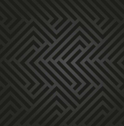 BSkinz Black on Black Geo Golf Skort 18"