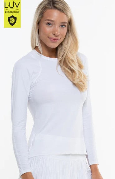 Lucky in Love High Breeze Long Sleeve Crew Neck