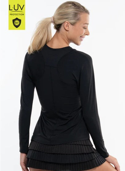 Lucky in Love High Breeze Long Sleeve Crew Neck