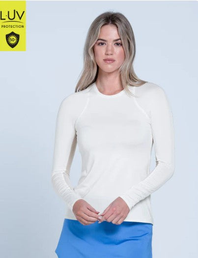 Lucky in Love High Breeze Long Sleeve Crew Neck