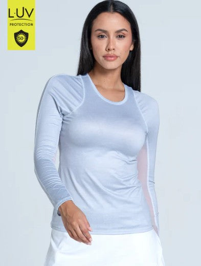 Lucky in Love High Breeze Long Sleeve Crew Neck