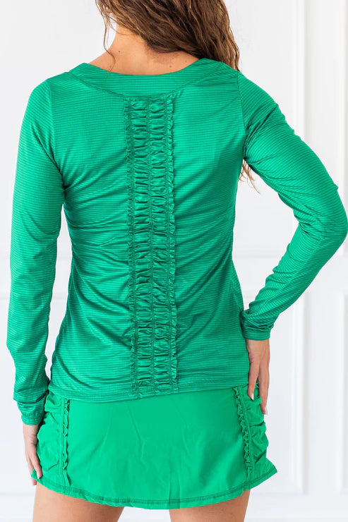 The Bubble MASTERS OF THE GREEN Lexi Solid Long Sleeve