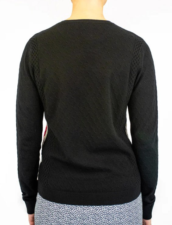 Belyn Key PENNY LANE GREENSIDE CABLE SWEATER