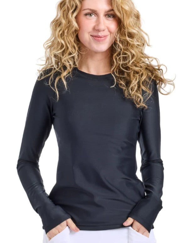 TZU TZU CALLY LONG SLEEVE ESSENTIALS TOP (MULTIPLE COLORS)