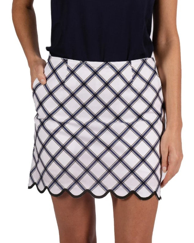Golftini Printed & Patterned CARPE DIEM SKORT 17.5"