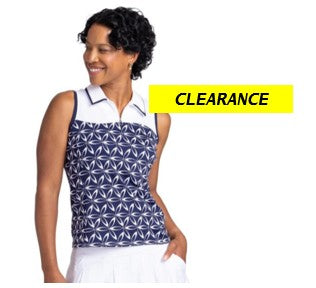 KINONA RESORT Curve Appeal Sleeveless Golf Top