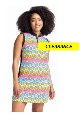 Kinona HANALEI HEADED TO 19 SLEEVELESS GOLF DRESS 34"