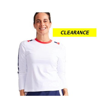 Kinona PUHI MORNING DEW CREW LONG SLEEVE GOLF TOP