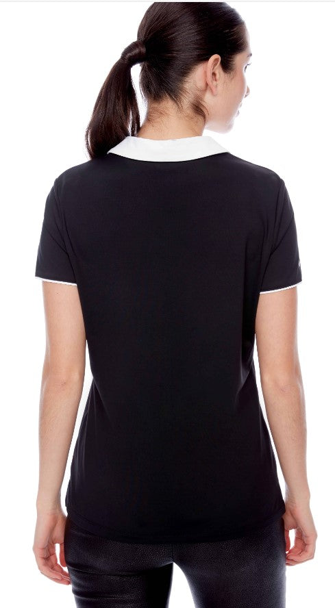 Swing Control CONTRAST VELOCITY SHORT SLEEVE POLO
