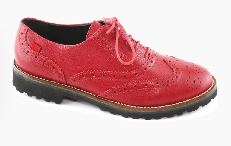 Marc Joseph Central Park West Golf Shoe in Campari