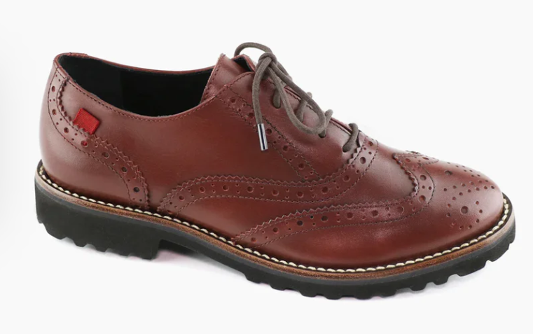 Marc Joseph Central Park West Golf Shoe in Walnut