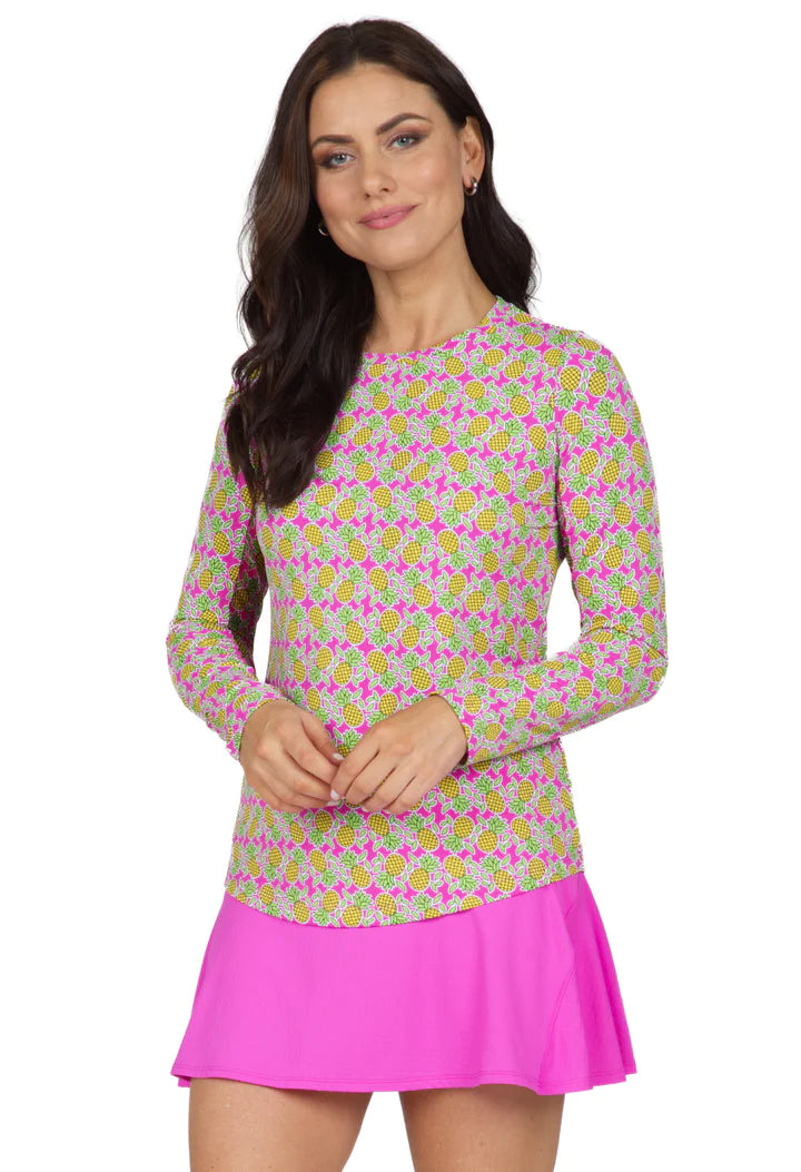 IBKUL Chantal Long Sleeve Crew Neck (Multiple Colors)