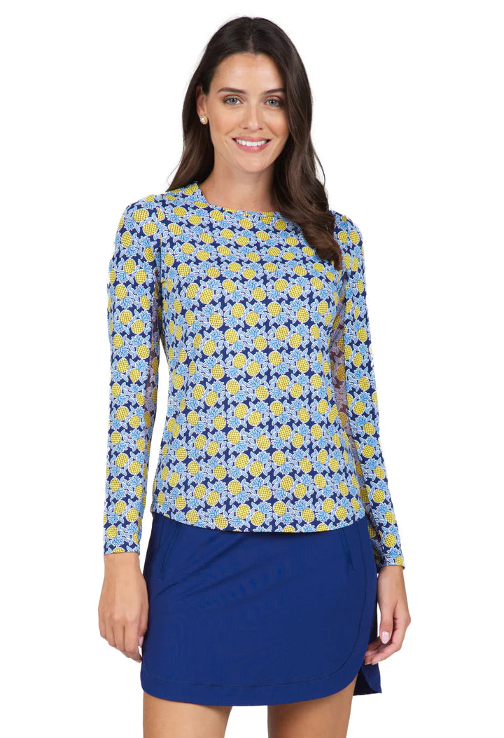 IBKUL Chantal Long Sleeve Crew Neck (Multiple Colors)