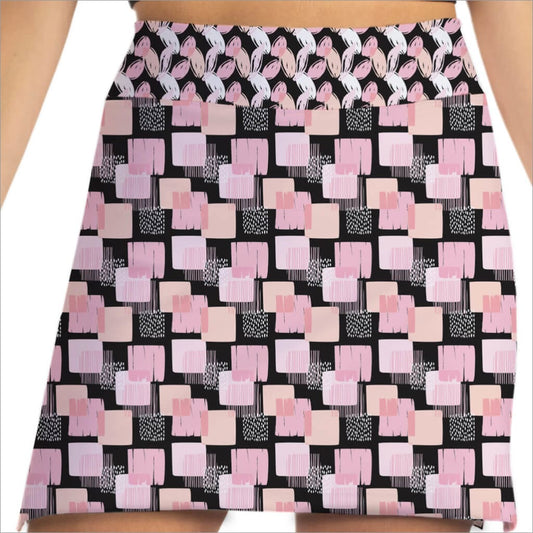 Skort Obsession Checked Out Pink Skort 17"