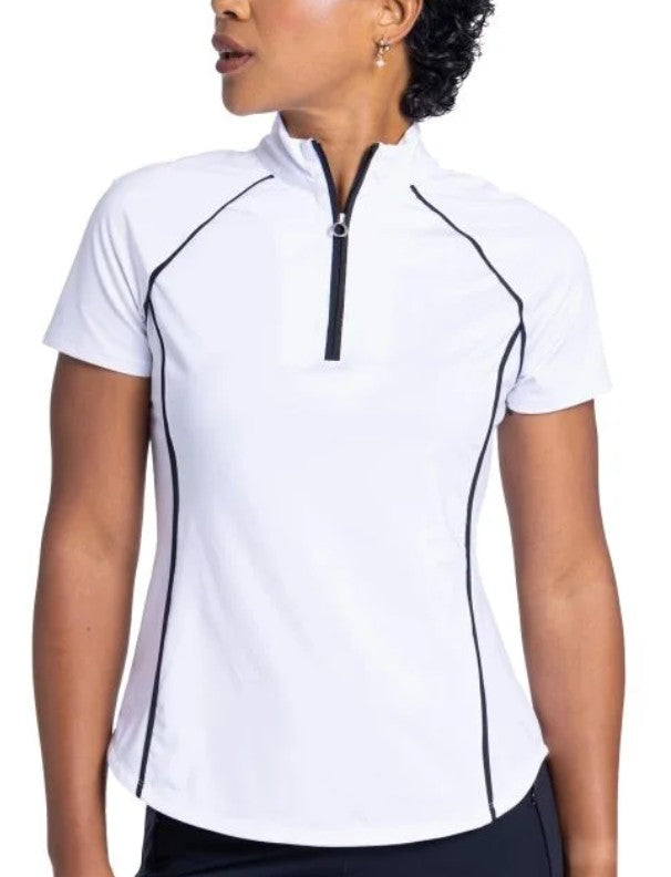 Kinona HANALEI COMPLETE ATHLETE SHORTSLEEVE GOLF TOP
