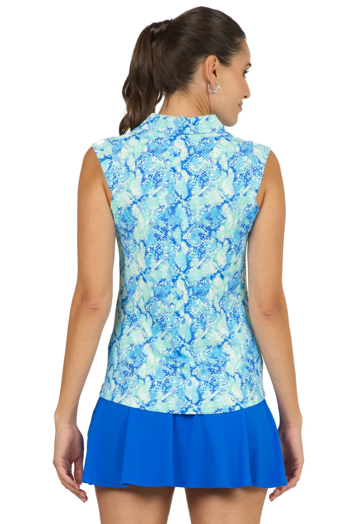 IBKUL Cora Sleeveless Polo