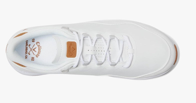 Callaway Women's Coronado V4 Golf Shoes in White/White