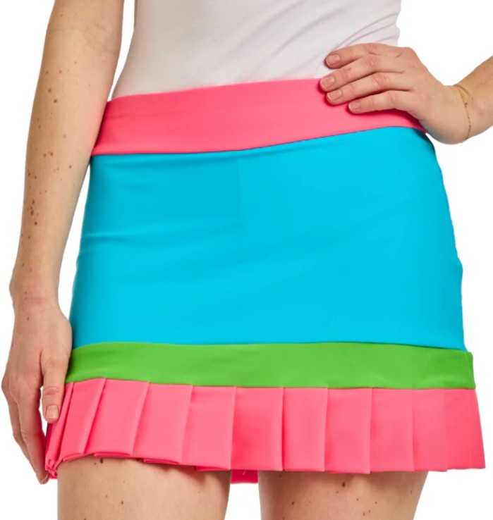 TZU TZU DARBY CAPRI-PUNCH-GRASSHOPPER SKORT 16"