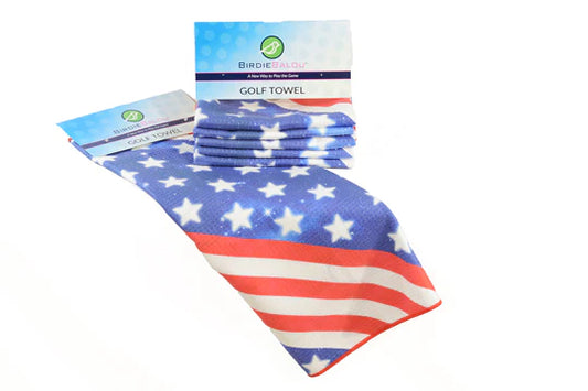 Birdie Balou Stars and Stripes Sport Towel