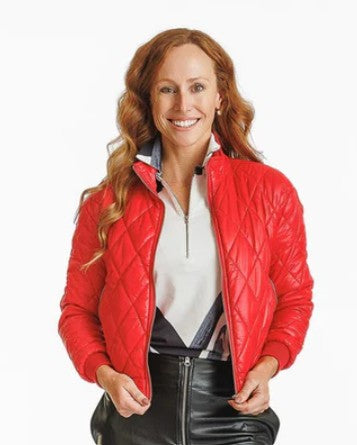 Amy Sport INSPIRED Danni Bomber Quilted Jacket