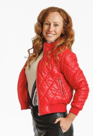 Amy Sport INSPIRED Danni Bomber Quilted Jacket
