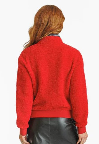 Amy Sport INSPIRED Danni Bomber Sherpa Jacket (Multiple Colors)